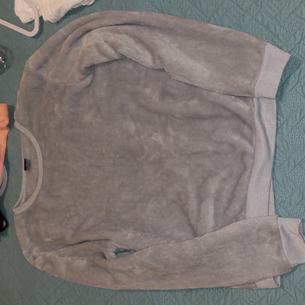 Gray sweater